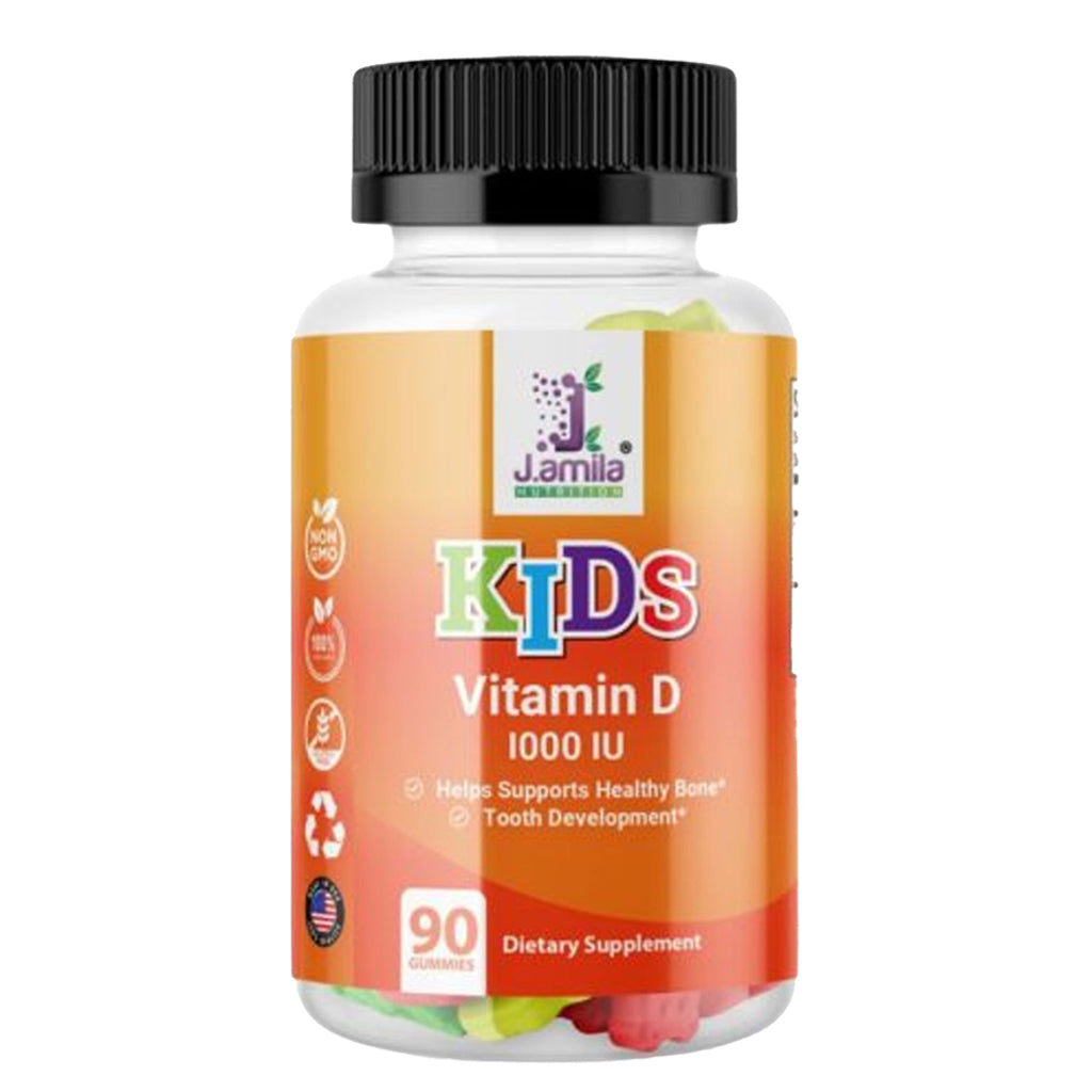 J.AMILA KIDS VITAMIN D 1000 IU 90 GUMMIES