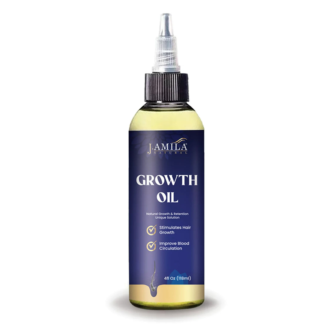 J.AMILA® Natural Growth Oil 4oz