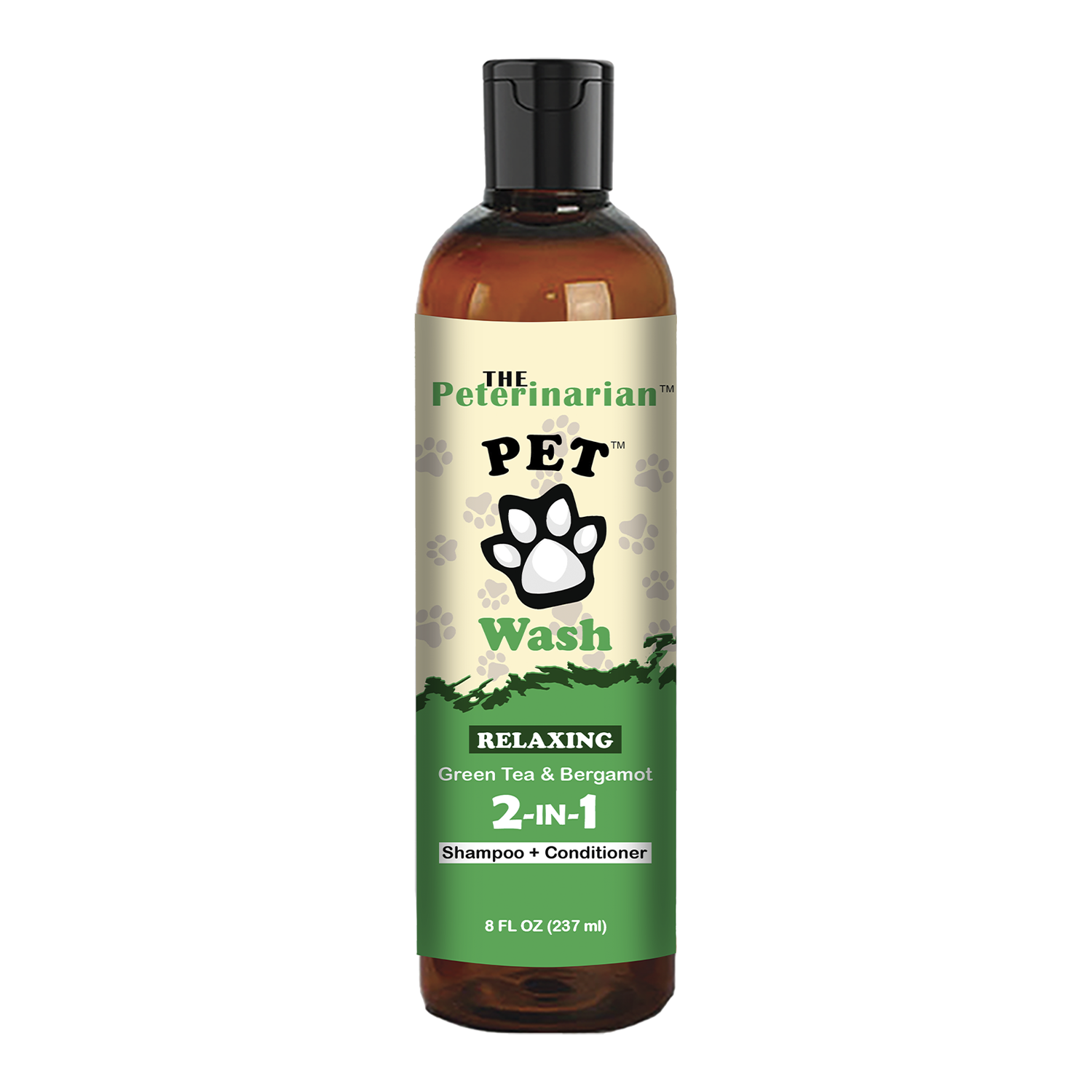 The Peterinarian™ Green Tea & Bergamot 2-in-1 Shampoo + Conditioner 8oz