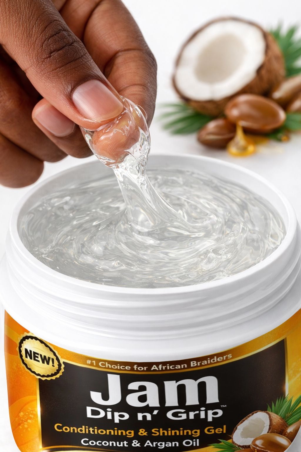 Jam Dip n’ Grip® Extreme Hold Conditioning & Shining Gel 4oz