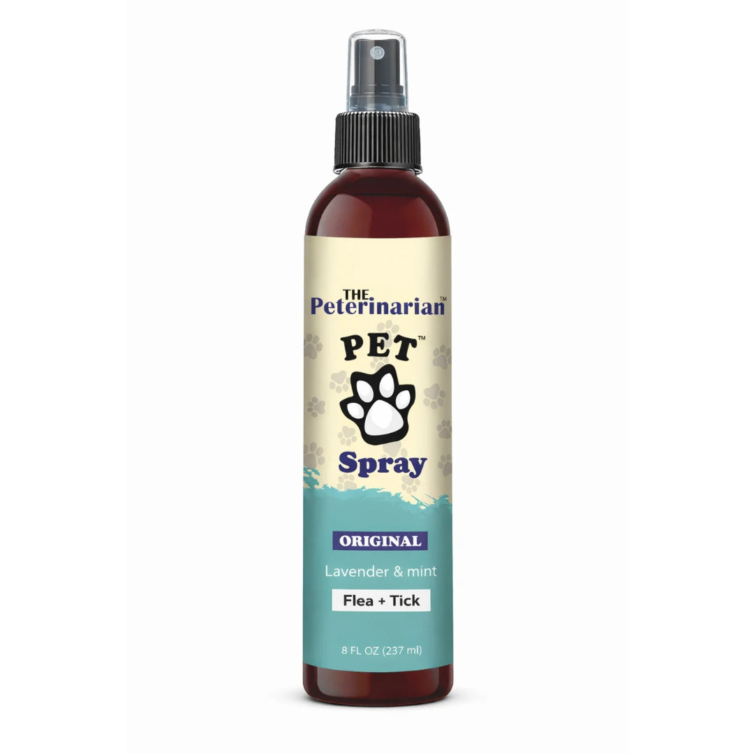 The PetErinarian™ Natural Flea & Tick Spray – Lavender & Mint 8oz