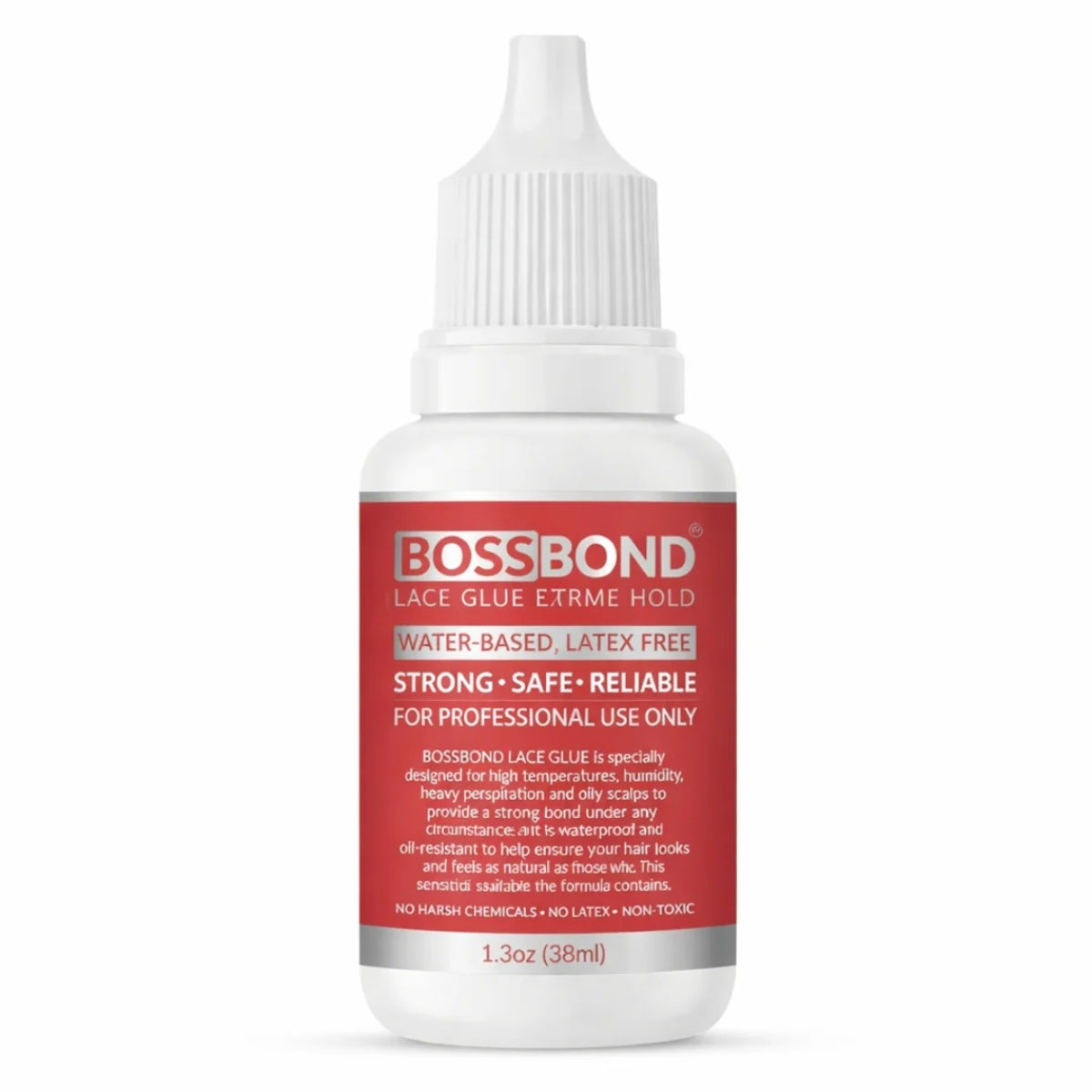 BossBond Lace Glue Xtreme Hold Water-Based, Latex-Free Wig & Lace Adhesive