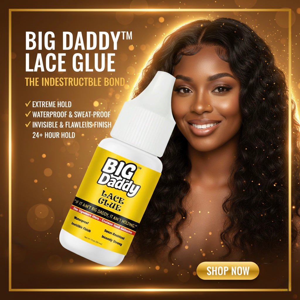 Big Daddy™ Lace Glue Extreme Hold Invisible Lace Adhesive (Waterproof & Sweat-Resistant)