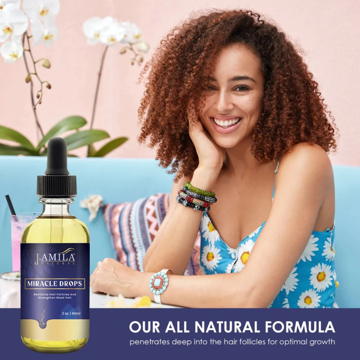 J. AMILA® Natural Miracle Drops (2oz)