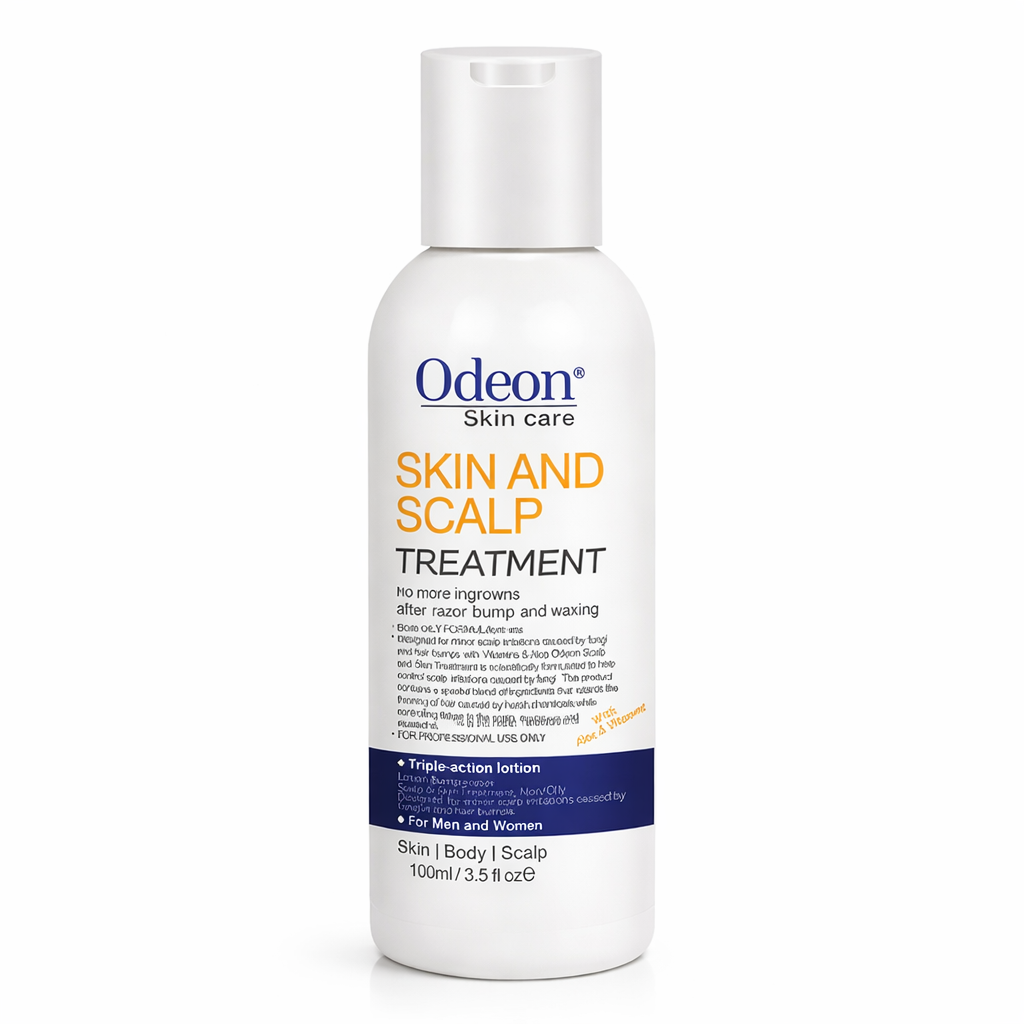 Odeon® Skin & Scalp Treatment Cream – Ingrown Hair & Razor Bump Solution (3.5 oz / 100ml)