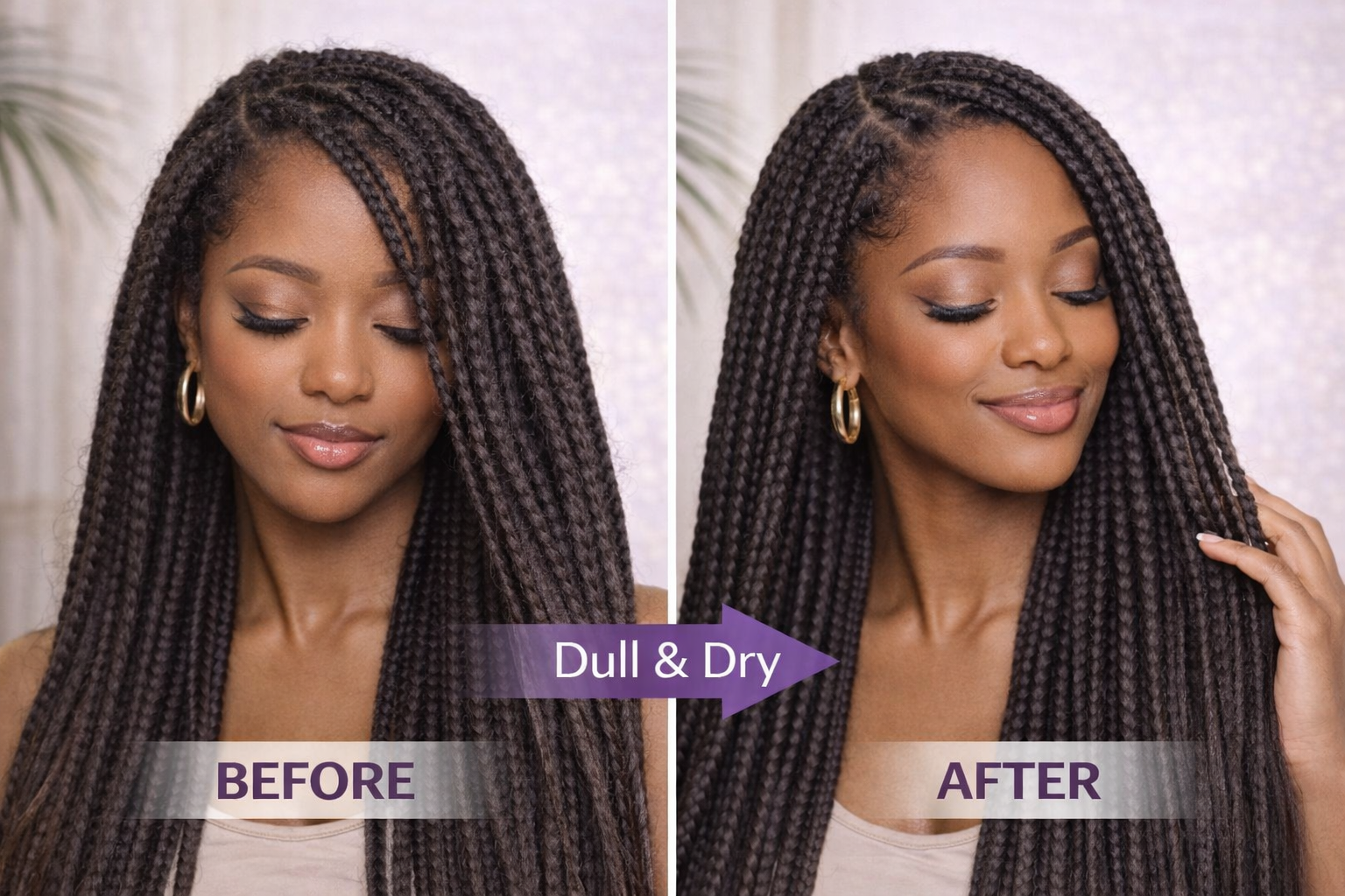 J. AMILA Natural Oil Free Sheen Spray with Vitamin E & Olive Oil – Lightweight Shine, Heat & UV Protection for Wigs, Braids & Natural Hair 8 oz 237 ml