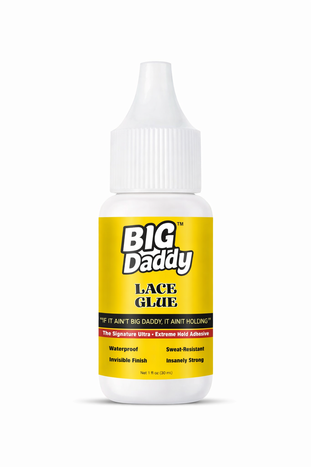 Big Daddy™ Lace Glue Extreme Hold Invisible Lace Adhesive (Waterproof & Sweat-Resistant)