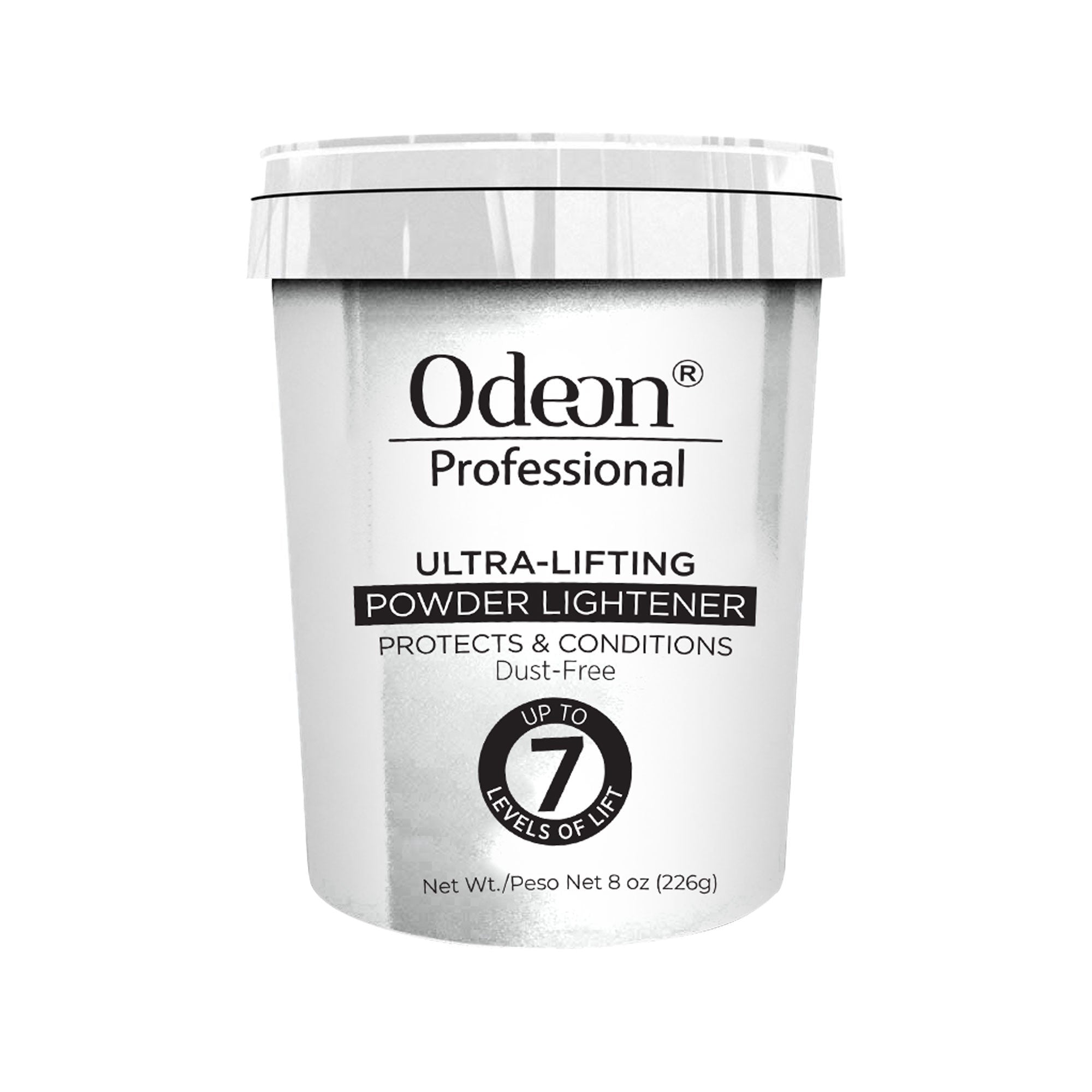 Odeon® Professional Ultra-Lifting Powder Lightener – Dust-Free Bleach, Up to 7 Levels of Lift (4 Oz)