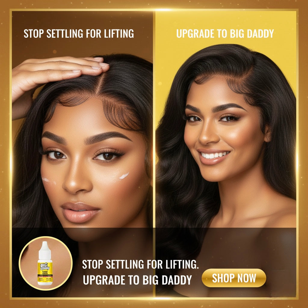 Big Daddy™ Lace Glue Extreme Hold Invisible Lace Adhesive (Waterproof & Sweat-Resistant)