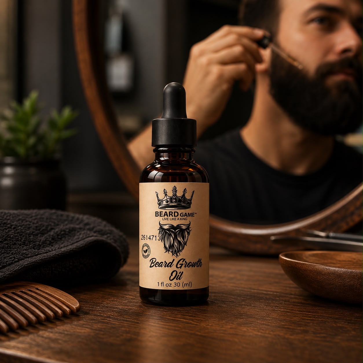 Beard Game Beard Growth Oil | Fuller, Softer & Healthier Beard