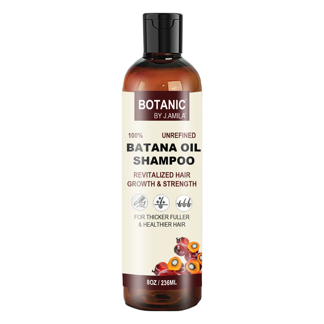 Batanic by J.Amila 100% Unrefined Batana Hair Growth Shampoo 8 oz