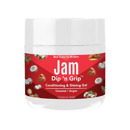 Jam Dip N Grip Strawberry/Lemon/Orange Shining Gel (4oz)