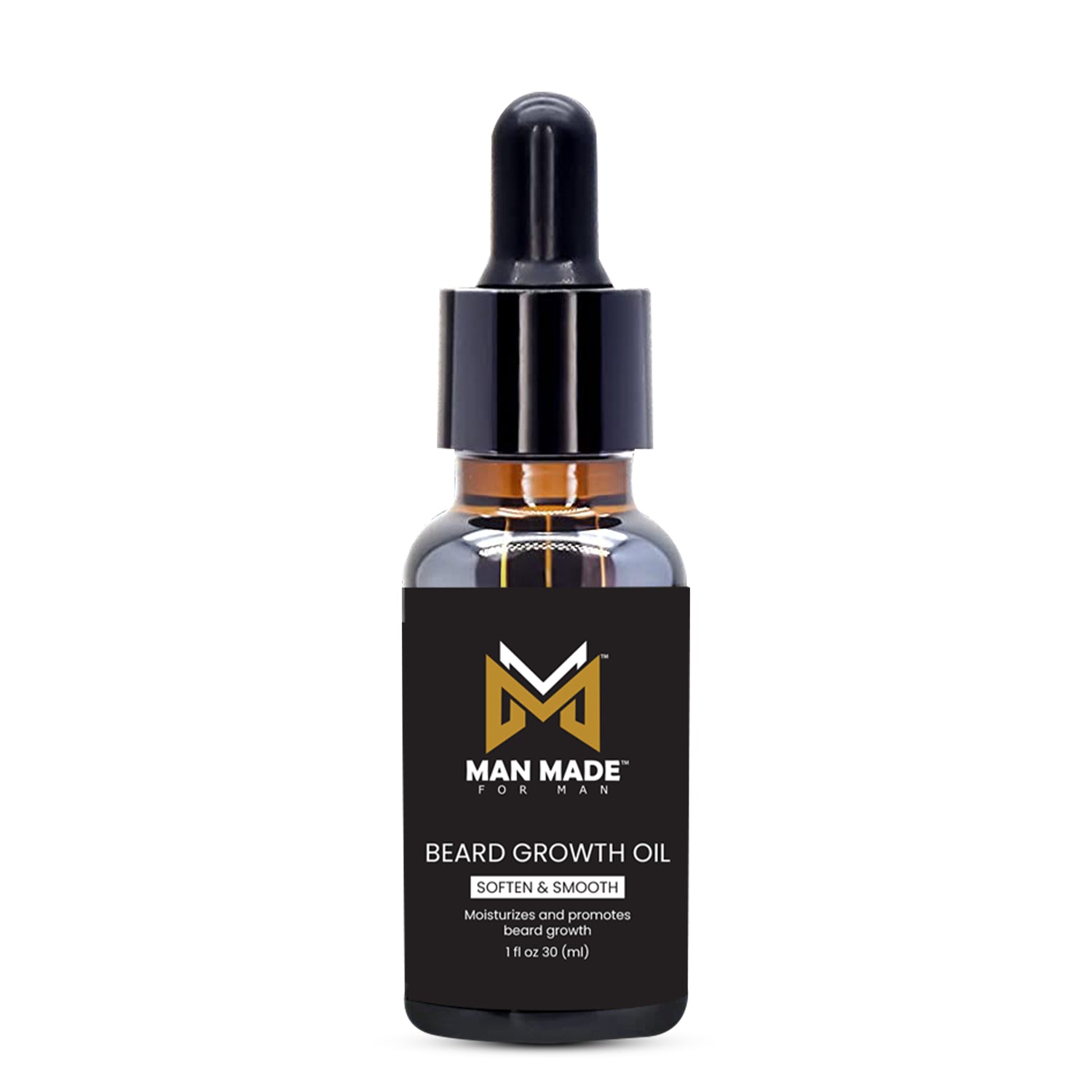 Man Made for Man Beard Growth Oil Soften &amp; Smooth (1 fl oz)