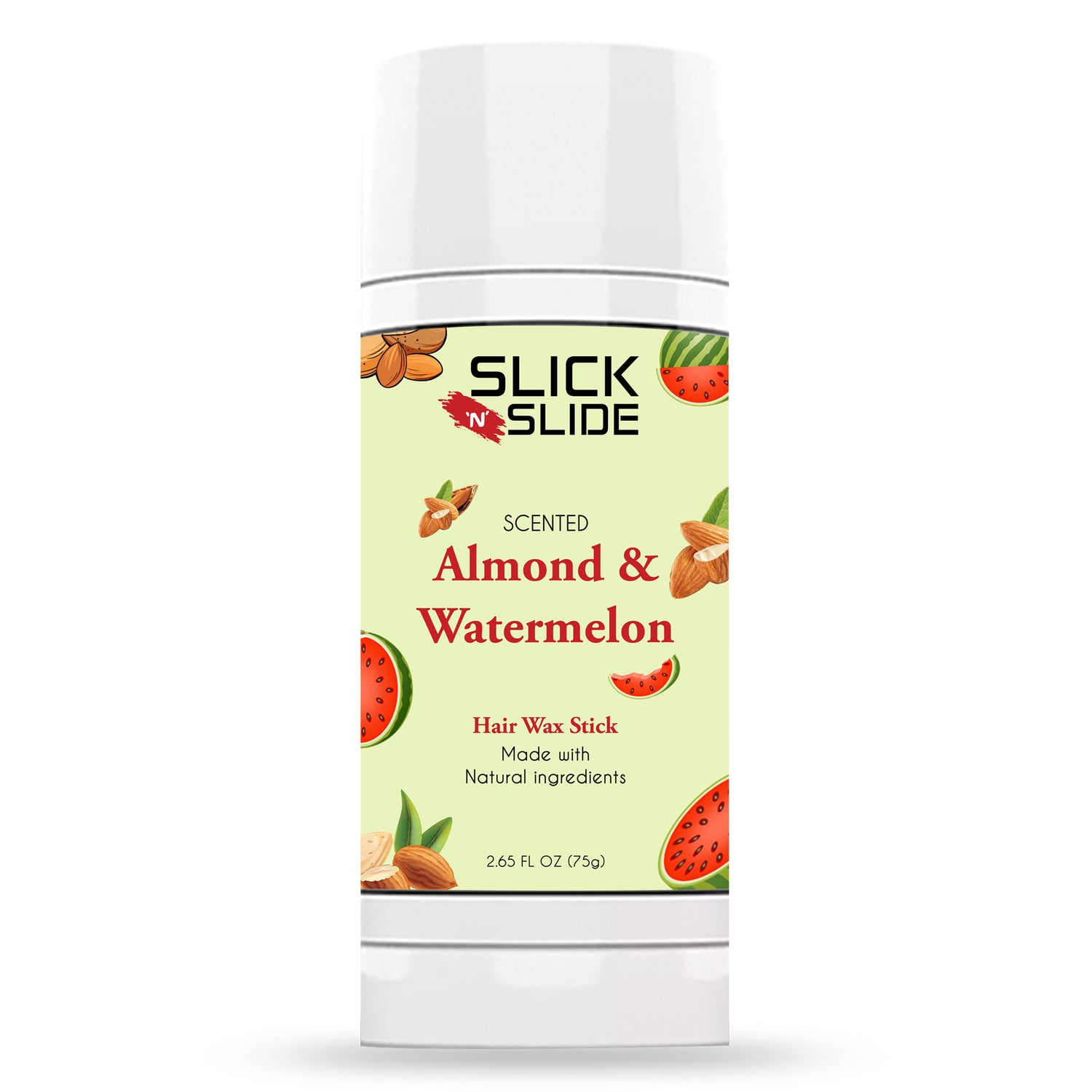 Slick N Slide Almond &amp; Watermelon Hair Wax Stick 2.7 fl oz