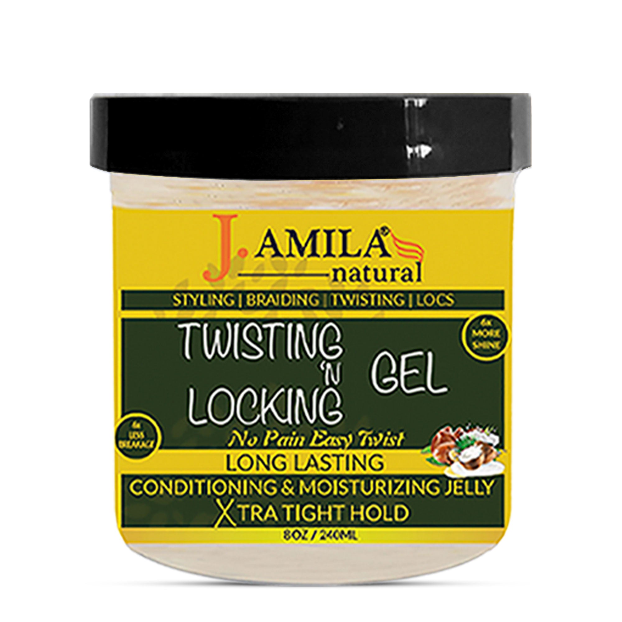 J. AMILA Award-Winning Twisting ‘N Locking Gel (8oz)