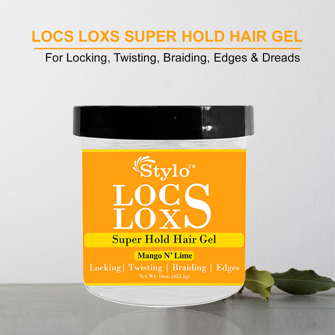 Stylo Locs Loxs Super Hold Hair Styling Gel - Mango N&