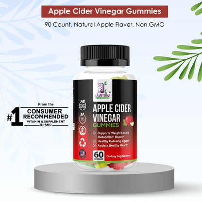 J. AMILA Apple Cider Vinegar Gummies (60ct)