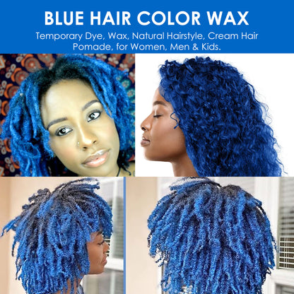 ODEON® HAIR COLOR WAX BLUE (4.23oz)