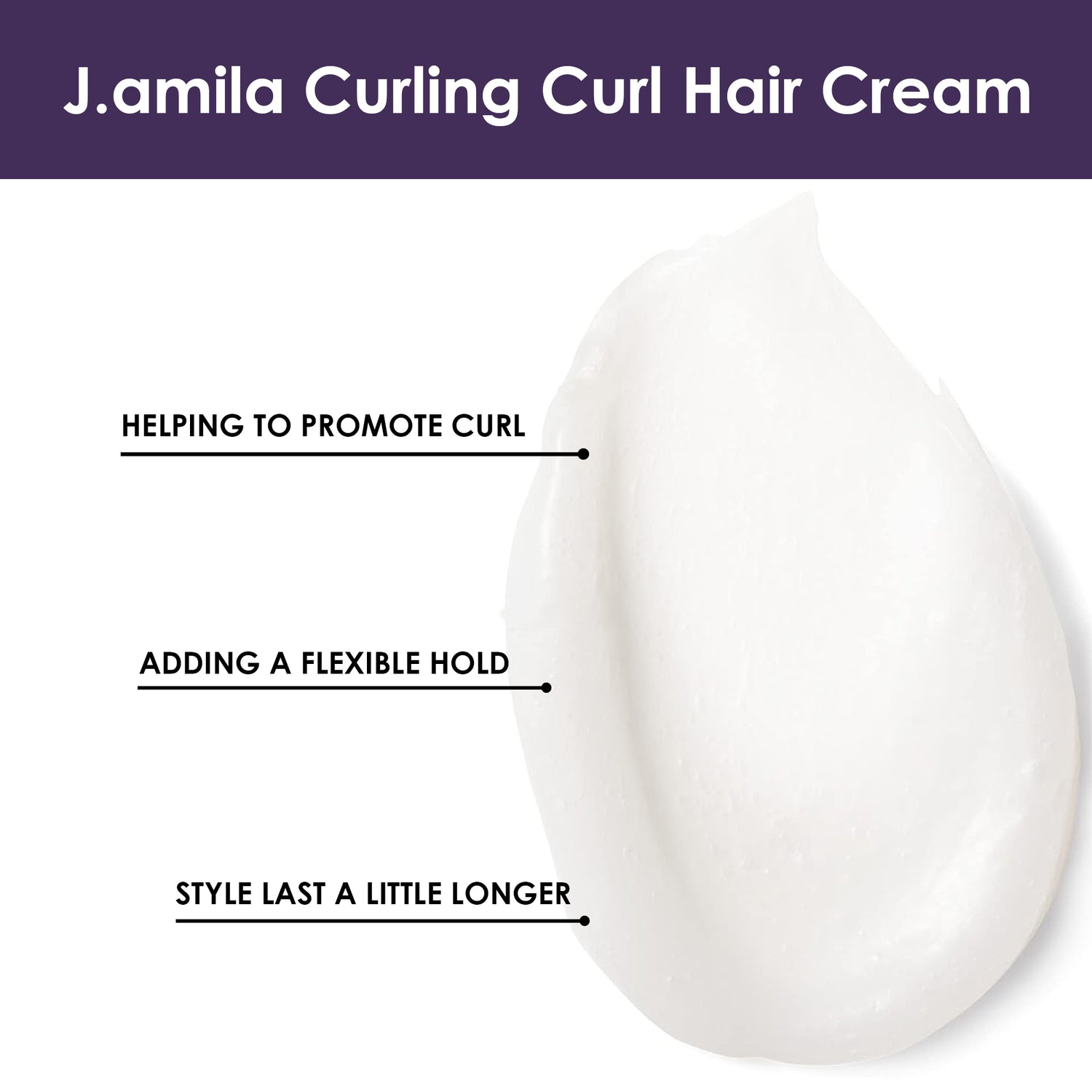 J. AMILA Naturally Pure Twisting Butter Curl Cream