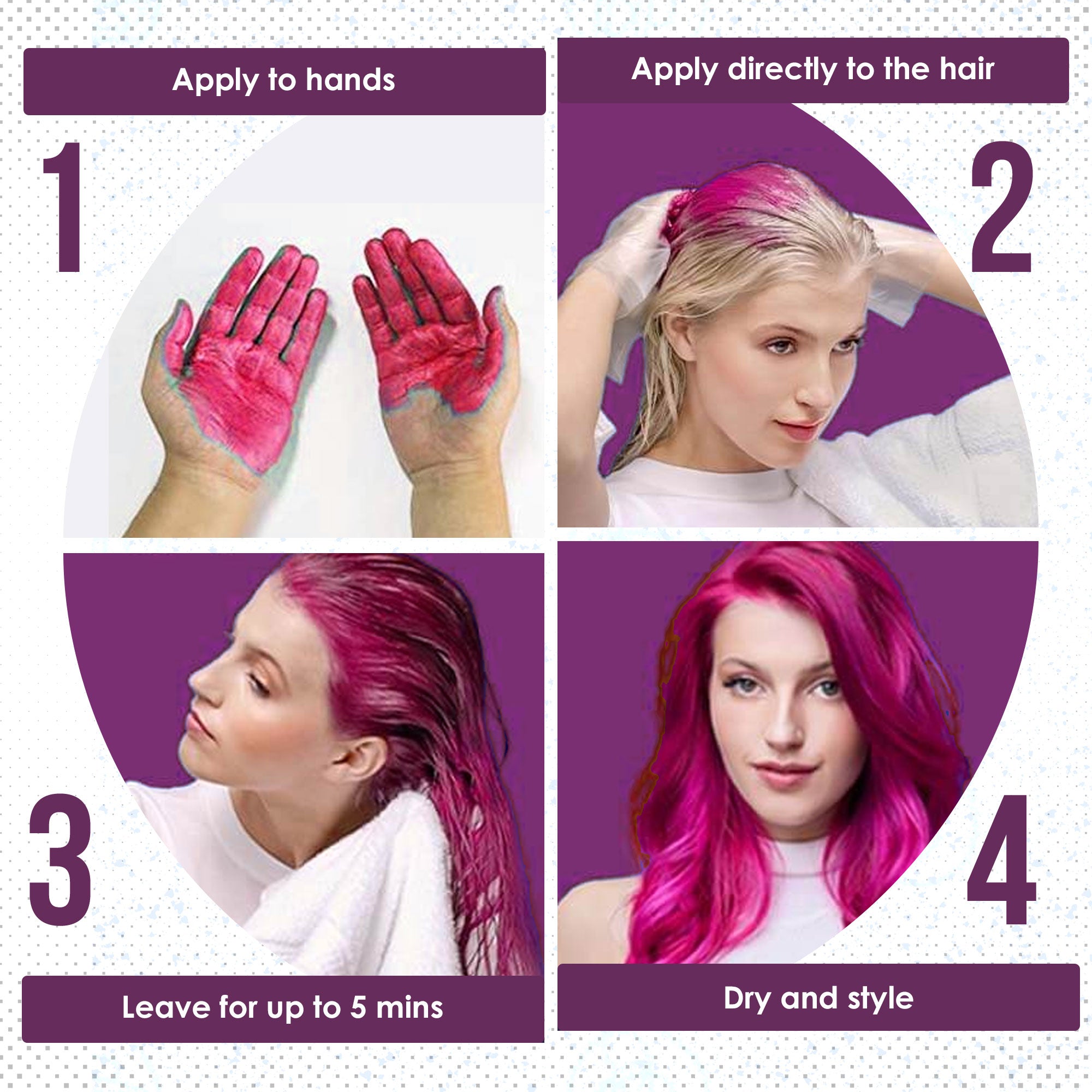 Odeon Blonde Hair Color Wax, Temporary Dye for Women &amp; Men (4.23oz)
