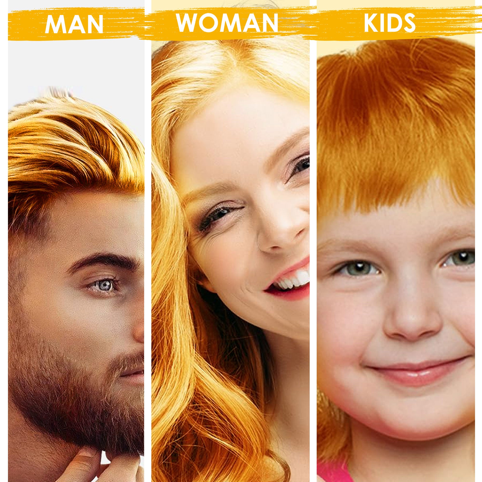 Odeon Gold Hair Color Wax Temporary Hair Dye For Women &amp; Men (4.23oz)