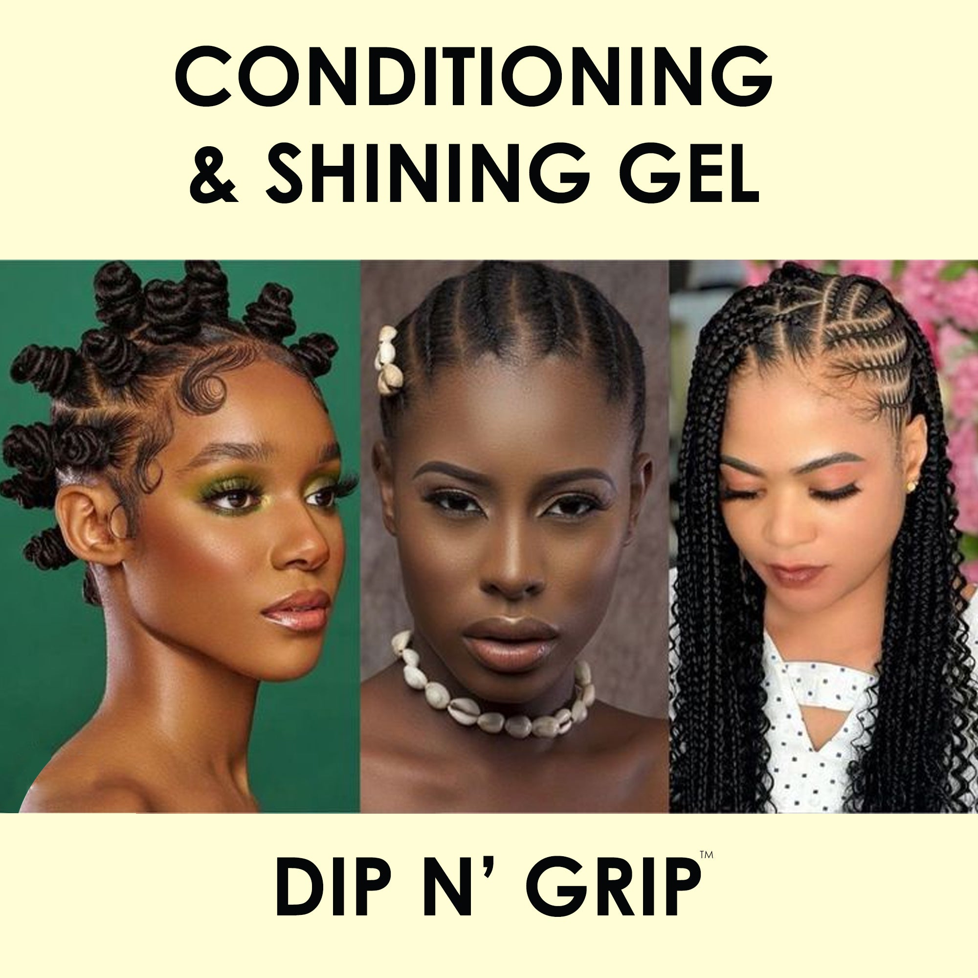 Jam Dip n Grip Argan and Coconut Oil Conditioning &amp; Shining Gel Extra Extreme Hold, All Hair Types (4oz)