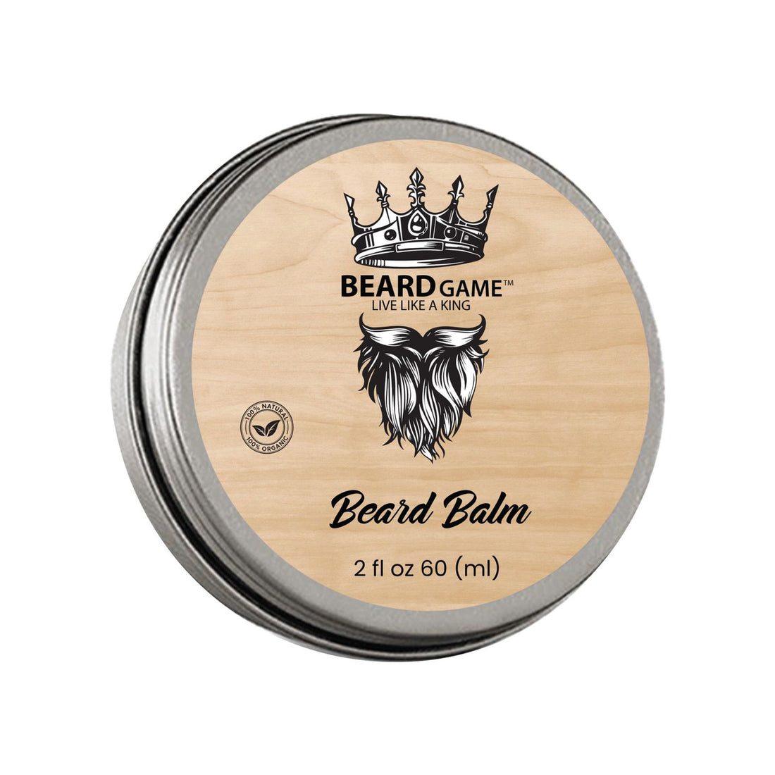 Beard Game Bread Balm for Beard Hair Growth (2oz)