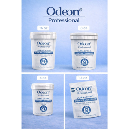 Odeon Professional Ultra-Lifting Powder Lightener up to 9 Level 4oz (118g)
