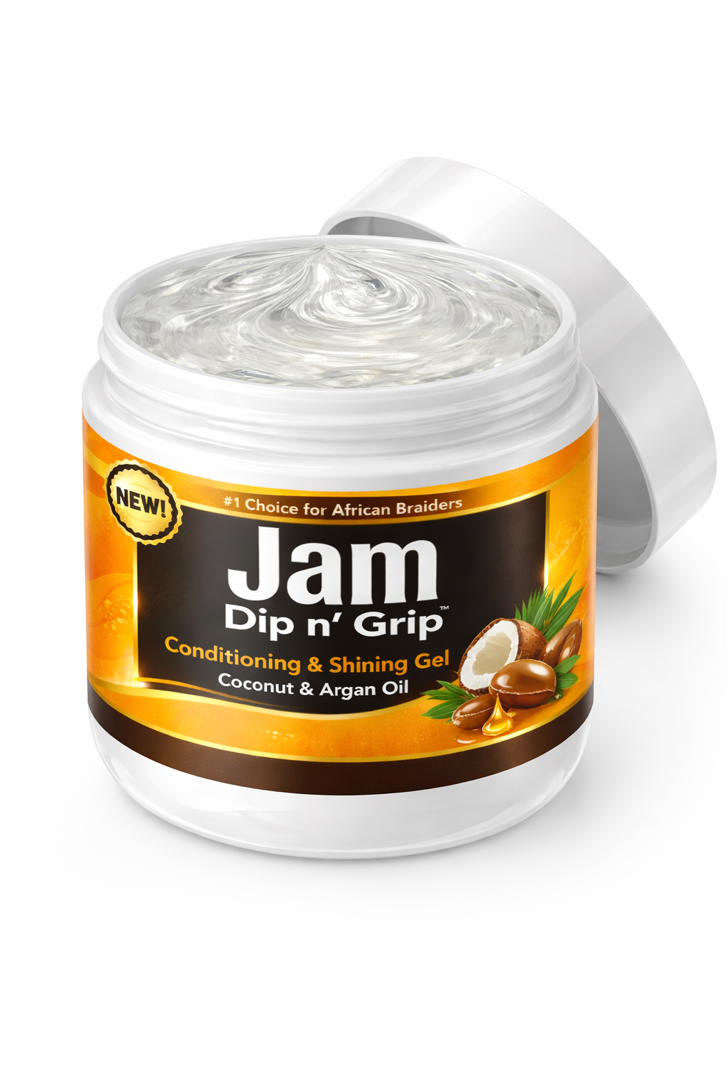 Jam Dip n’ Grip® Extreme Hold Conditioning &amp; Shining Gel 4oz