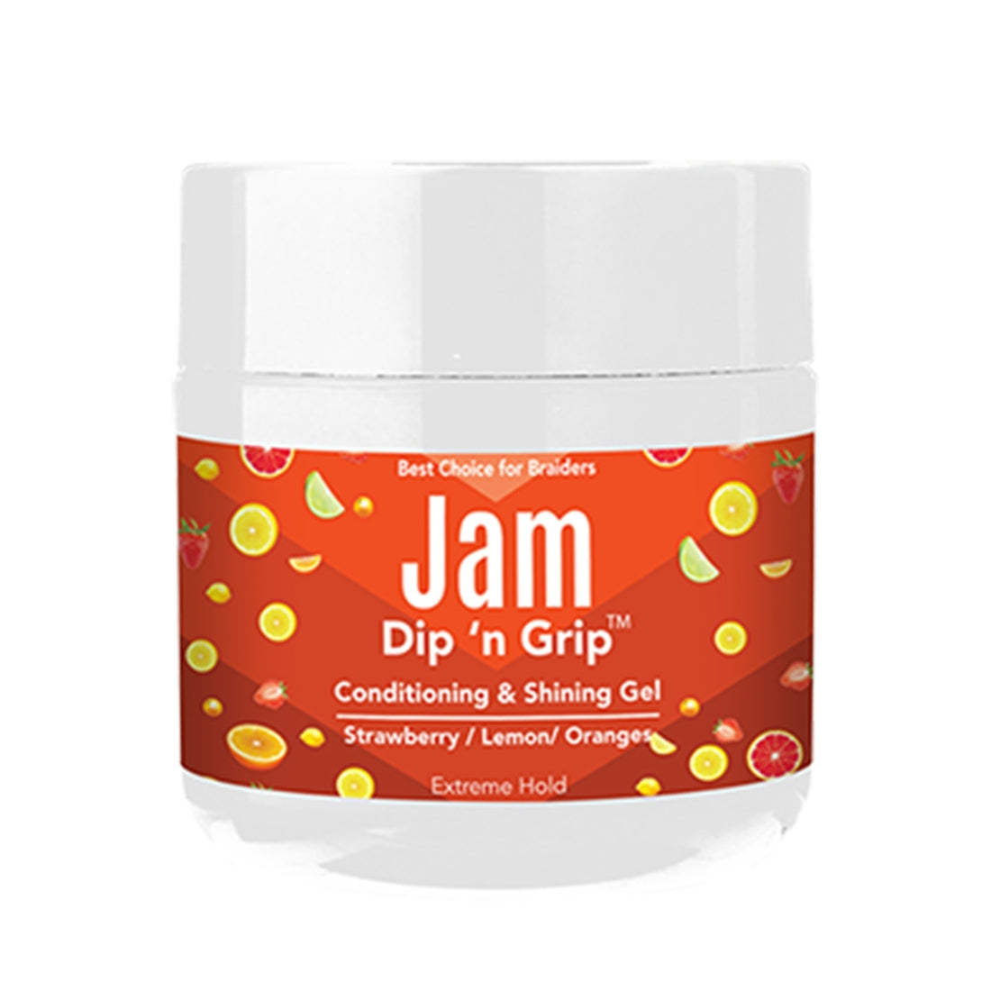 Jam Dip N Grip Strawberry/Lemon/Orange Shining Gel (4oz)