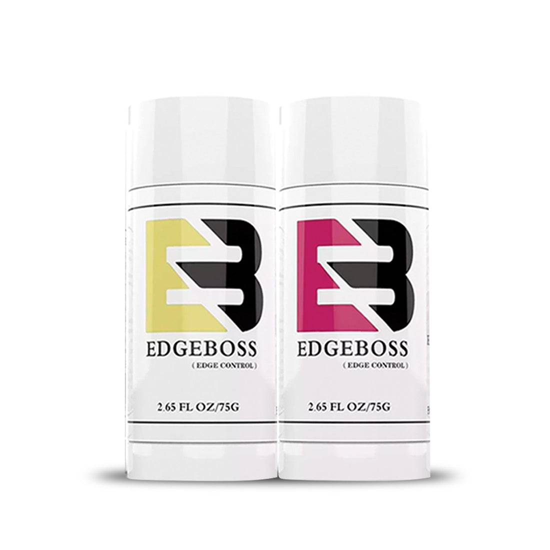 EDGEBOSS Hair Care Hair Wax Stick Watermelon &amp; Lamon, Wax Stick For Hair Slicking With Aqua, DHMD Hydantion &amp; Argan Oil 2.65 fl oz (pack of 2)