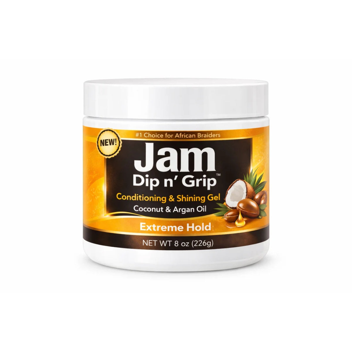 Jam Dip n’ Grip® Extreme Hold Conditioning &amp; Shining Gel 8oz