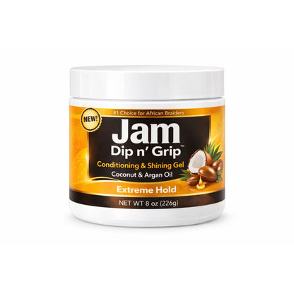 Jam Dip n’ Grip® Extreme Hold Conditioning &amp; Shining Gel 8oz