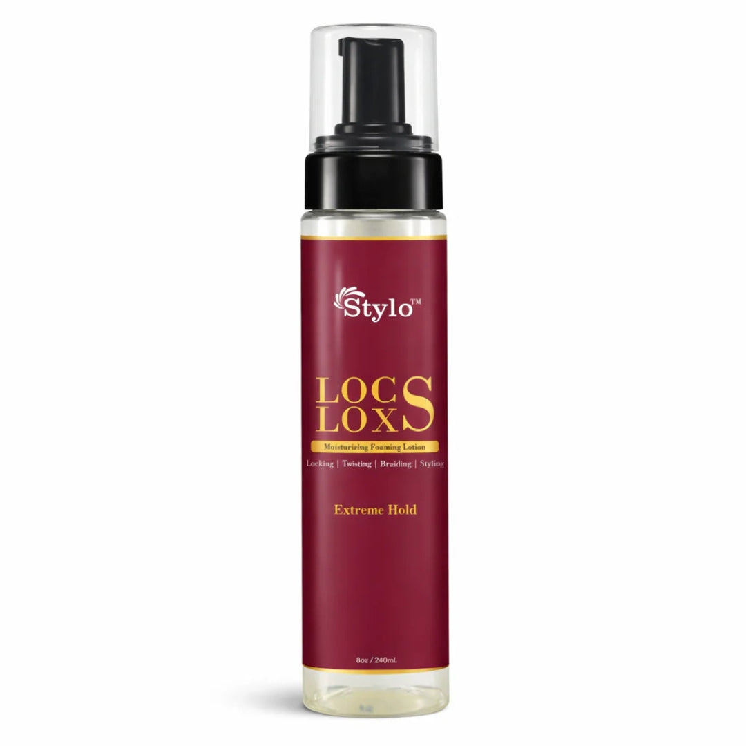 Stylo™ Locs Lox Moisturizing Hair Foaming Lotion Extreme Hold – 8oz / 240 mL