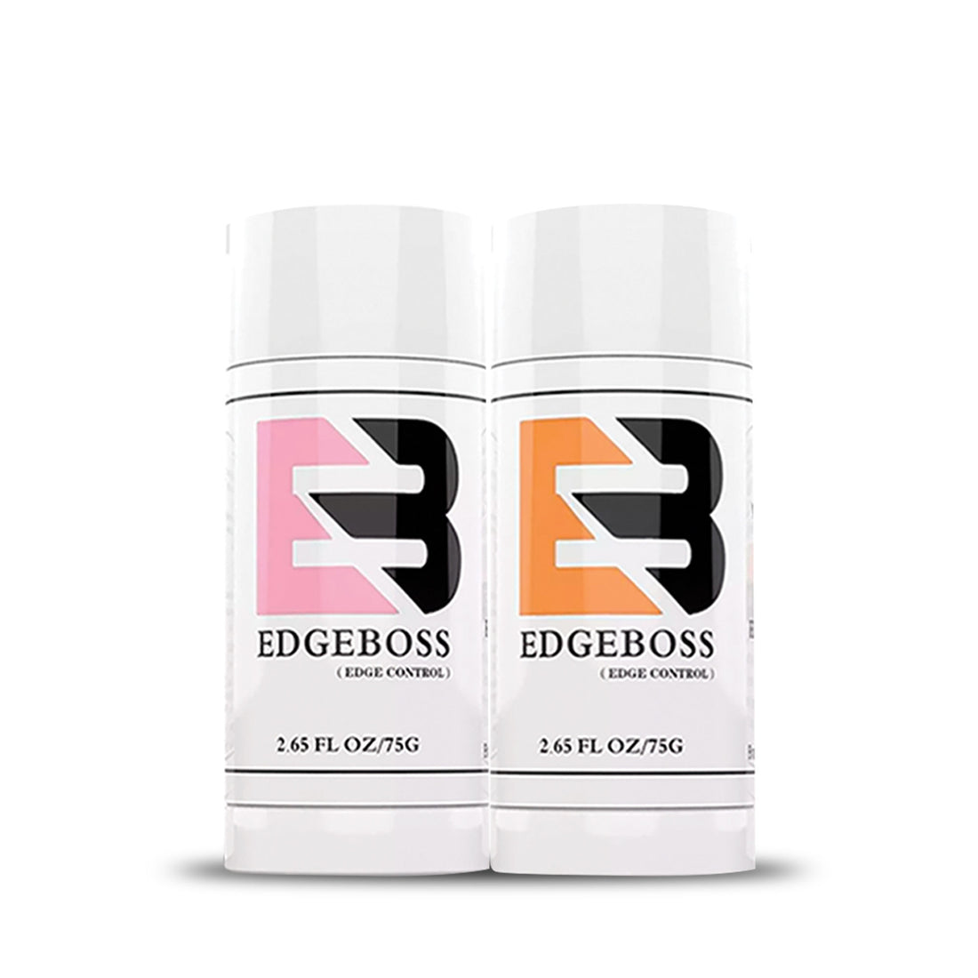 EDGEBOSS Hair Care, Hair Wax Stick Mangoo &amp; Sweet Peach, Wax Stick For Hair Slicking 2.65 fl oz (pack of 2)