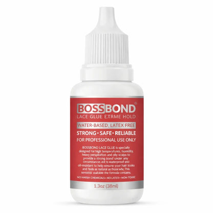 BossBond Lace Glue Xtreme Hold Water-Based, Latex-Free Wig &amp; Lace Adhesive