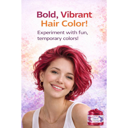 Odeon Professional CRIMSON Hair Color Wax, Temporary Hair Dye for Men &amp; Women  (4.23oz)