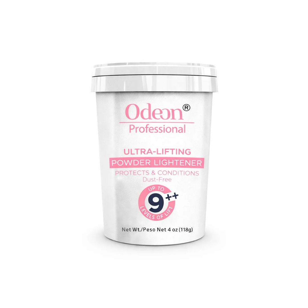 Odeon Professional Ultra-Lifting Powder Lightener Up To 9++ level For Hair 4oz