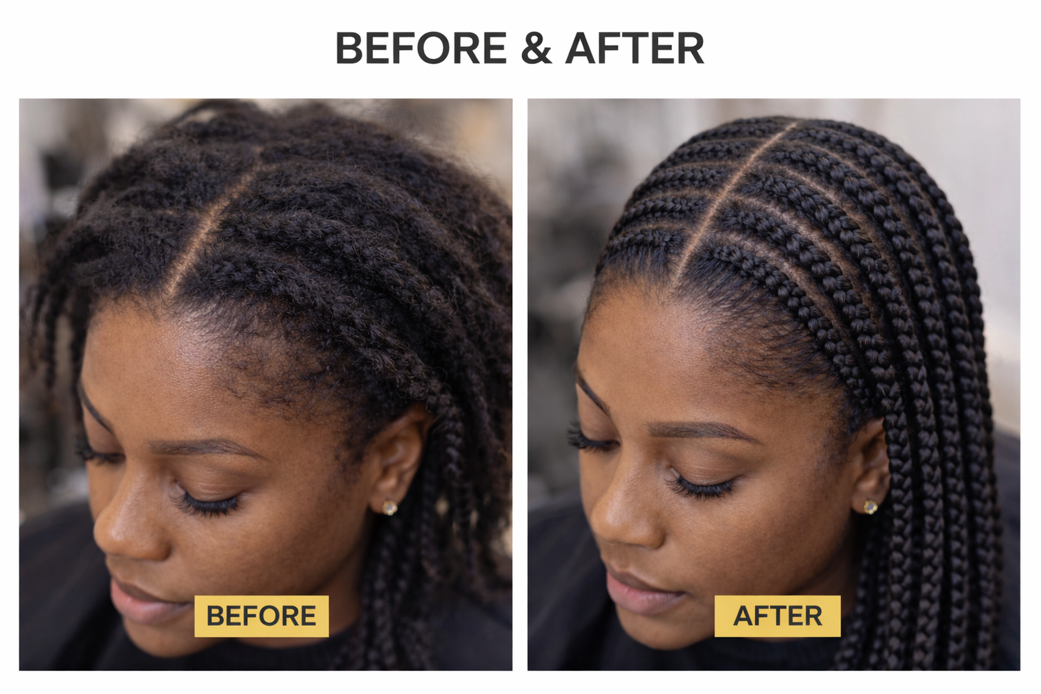 J. AMILA® Braid ’N Locs Styling Foam – Extreme Hold, Long-Lasting Shine (8oz)