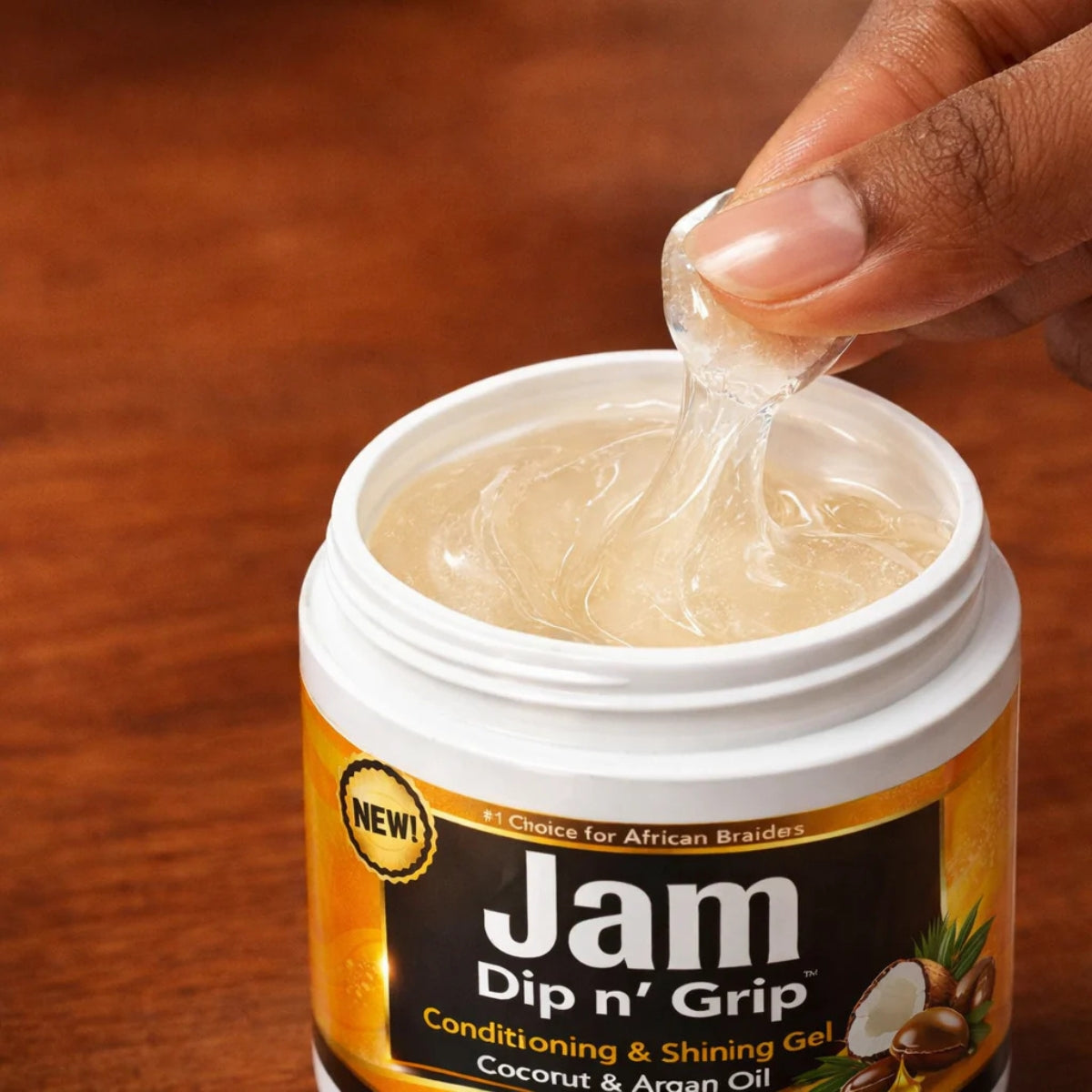 Jam Dip n’ Grip® Extreme Hold Conditioning &amp; Shining Gel 2 Pack (4oz Each)