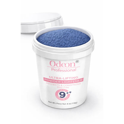 Odeon Professional Ultra-Lifting Powder Lightener Up To 9++ level For Hair 4oz