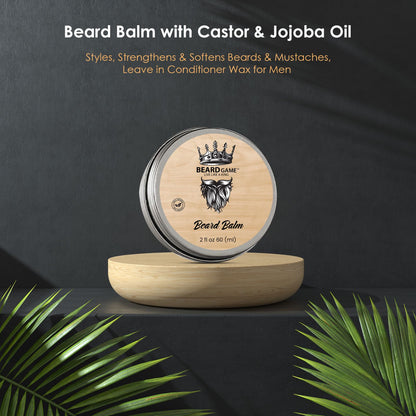 Beard Game Bread Balm for Beard Hair Growth (2oz)