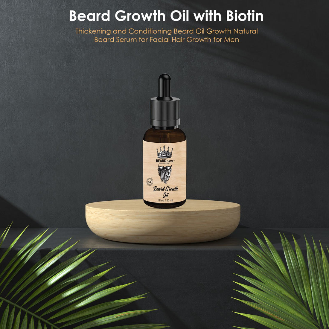 Beard Game Beard Growth Oil 1 fl oz