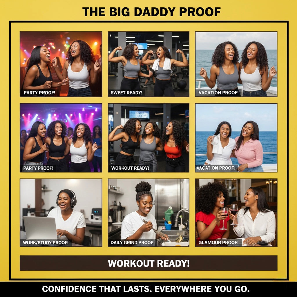 Big Daddy™ Lace Glue Extreme Hold Invisible Lace Adhesive (Waterproof &amp; Sweat-Resistant)