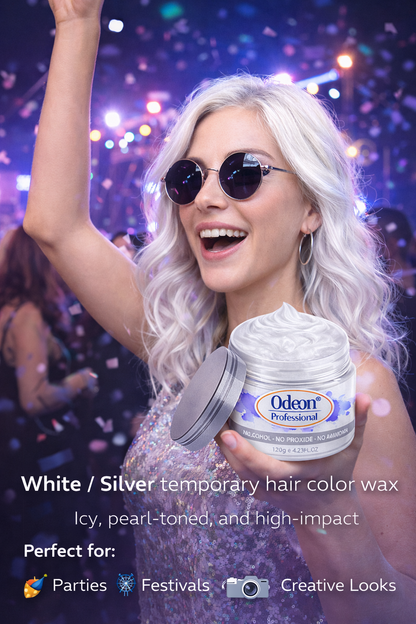 Odeon Professional Blonde Hair Color Wax – Temporary Hair Dye for Women &amp; Men | Washable, Natural Formula, Easy Styling (4.23oz)