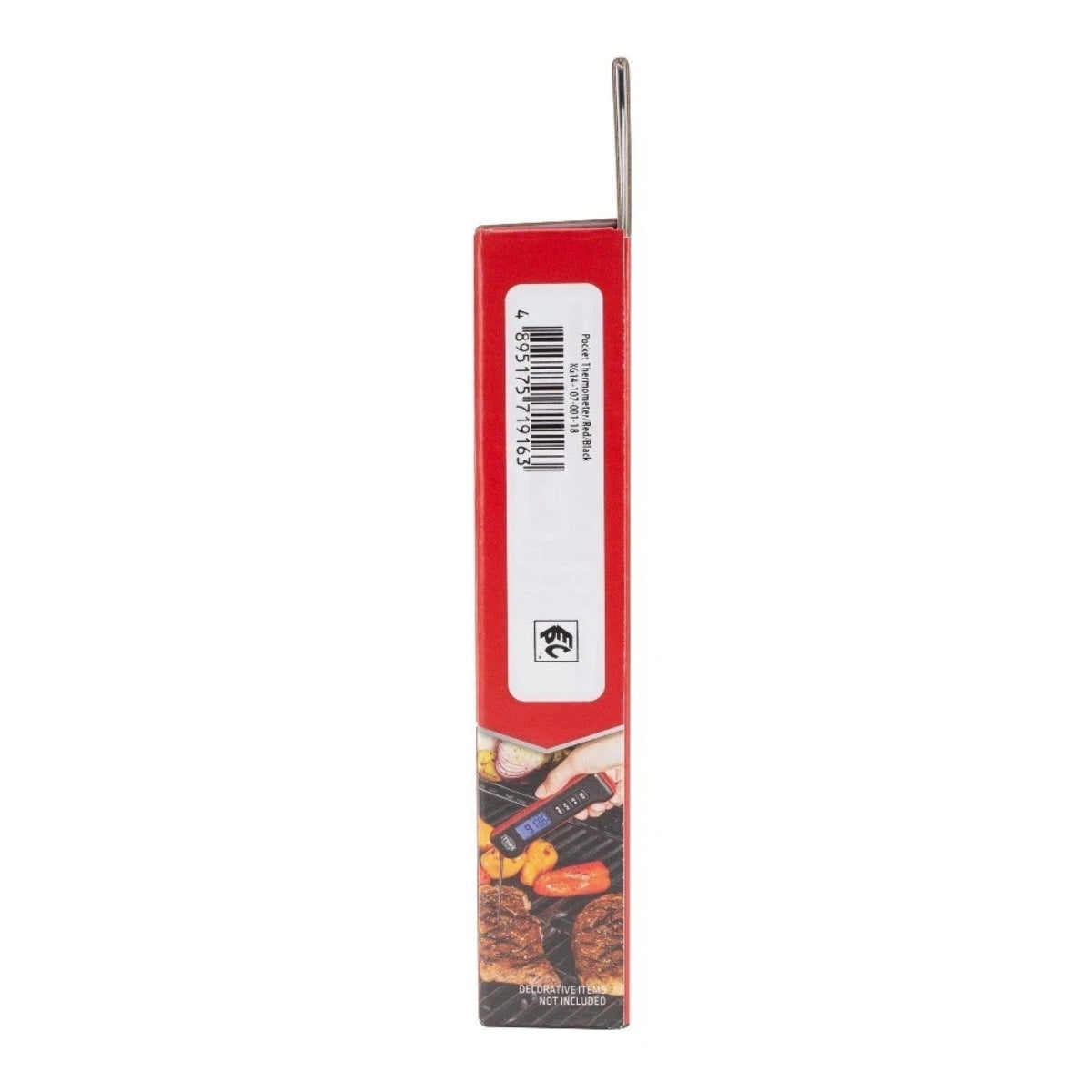 Digital Instant Read Meat Thermometer BBQ Kitchen Cooking Food Probe Red Black