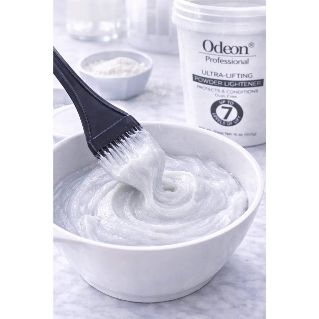 Odeon® Professional Ultra-Lifting Powder Lightener – Dust-Free Bleach, Up to 7 Levels of Lift (16 Oz)