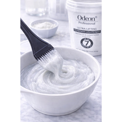 Odeon® Professional Ultra-Lifting Powder Lightener – Dust-Free Bleach, Up to 7 Levels of Lift (8 Oz)