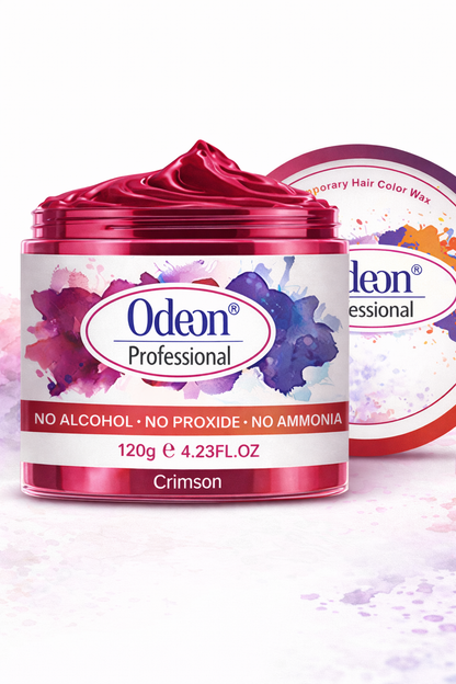 Odeon Professional CRIMSON Hair Color Wax, Temporary Hair Dye for Men &amp; Women  (4.23oz)