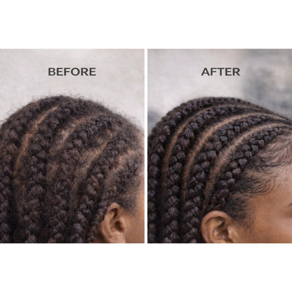 Jamila Natural Award-Winning Braiding ’N Shining Gel – Xtra Hold (8oz / 240ml)